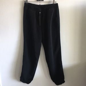 Black joggers